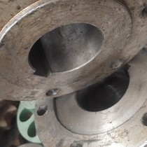 220 flange coupling steel parts national standard hole overhead key ready stock mixer reactor reducer high torque ready stock