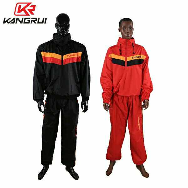 Kangrui sweat clothes sweat clothes sweat clothes men sweat fitness clothes women's suits sports weight loss clothes drop body suits to reduce fat