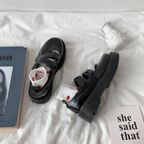 Retro Mary Treasures Shoes Thick Bottom Small Leather Shoes Women 2022 New Summer Thin LOVELY DAY ENSEMBLE JK YINGREN WIND UNIFORMS