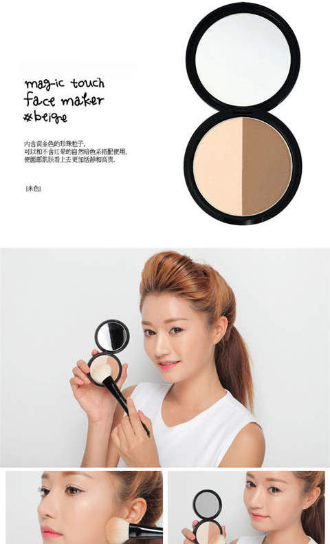 Hàn Quốc chính hãng stylenanda 3CE năng lực sửa chữa hai màu bột bóng mũi, tằm nằm, phấn highlight highlight mắt