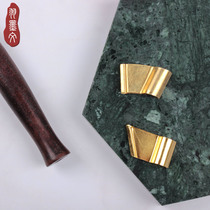 Slanted Rod Dip Pen Flange Classical Pure Copper Metal Adjustable Nib Clip English Calligraphy Round Body Florist Practice Character Use