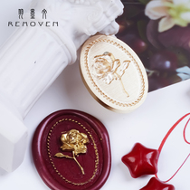 Embossed hot paint seal seal wax decoration wedding lettering seal gift envelope seal invitation letter hand account decoration