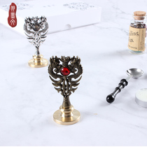 Retro Fire Paint Seal Wax Set Harry Potter Magic Array European Alphabet Student High Face Value Envelope Seal