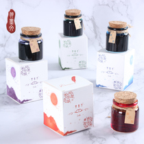 English calligraphy dipping pen pen non-carbon ink students use brush calligraphy ink large capacity 7-color selection