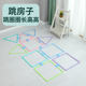 ອຸປະກອນກິລາເດັກນ້ອຍ hopscotch lattice circle sensory training indoor sports outdoor baby circle physical toys