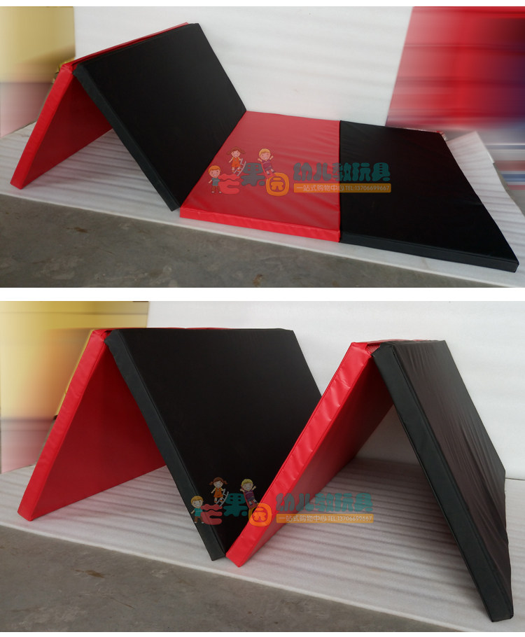 Развивающий коврик для ползания 儿童体能训练运动馆软体彩虹爬爬地垫四折垫五折叠婴儿拼接爬行垫 OTHER