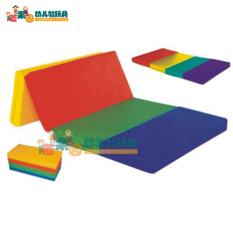 Early Classroom Software Four United Ground Mat Feel Integrated Training Children Gymnastic Upholstered Subcrawl Game Soft Bag Crawl to climb