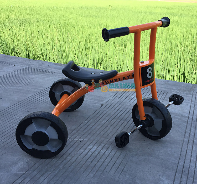Трехколесный велосипед 幼儿园儿童户外童车体能脚踏车感统训练器材兜风车滑板脚行车拖车 No brand