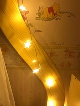 LED Small Colored Lights Flashing Lights String Lamp Full of Star Girl Hearts Bedroom Room Adornment Net Red Lights Arrange Stars