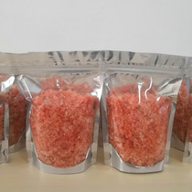 Selected particles of the Himalayan rose rock salt 500g