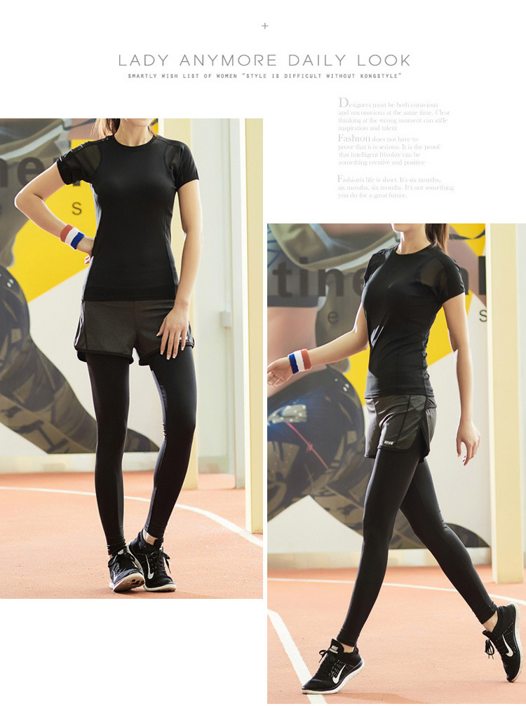 Tshirt de sport femme 123 - Ref 459602 Image 9