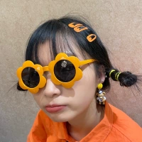 6 лепестков оранжевый