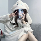 Зимний флисовый шарф для школьников, милая удерживающая тепло шапка, семейный стиль