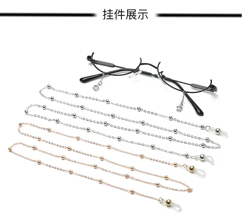 Neo thấp hơn nửa khung thả kính khung nữ màu đỏ với chuỗi mặt dây chuyền trang trí kính trống khung in kính khung - Kính khung kính râm cận