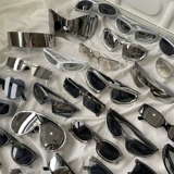 Дорожные металлические лыжные очки на солнечной энергии, изысканный стиль, по фигуре