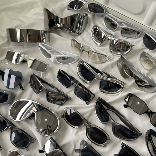 Дорожные металлические лыжные очки на солнечной энергии, изысканный стиль, по фигуре