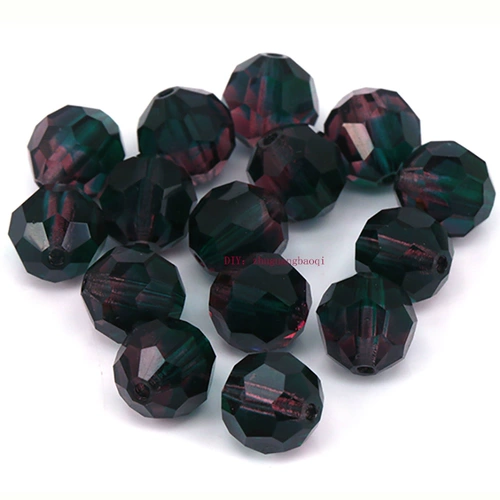 Diy Die Lief Bead Material Accessessesure Импортированные чешские хрустальные шарики. 8 мм 63 Юань/72 страницы 2 Цвет