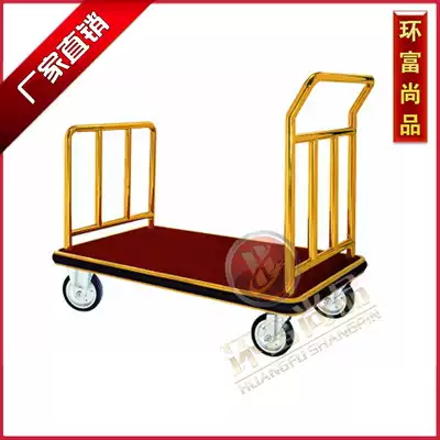 Large hot pot delivery truck Wine truck Double-decker dining car Stainless KTV trolley 4S shop pastry racing service car