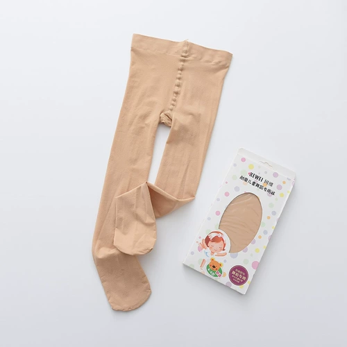 珂维 Детские тонкие базовые летние белые колготки