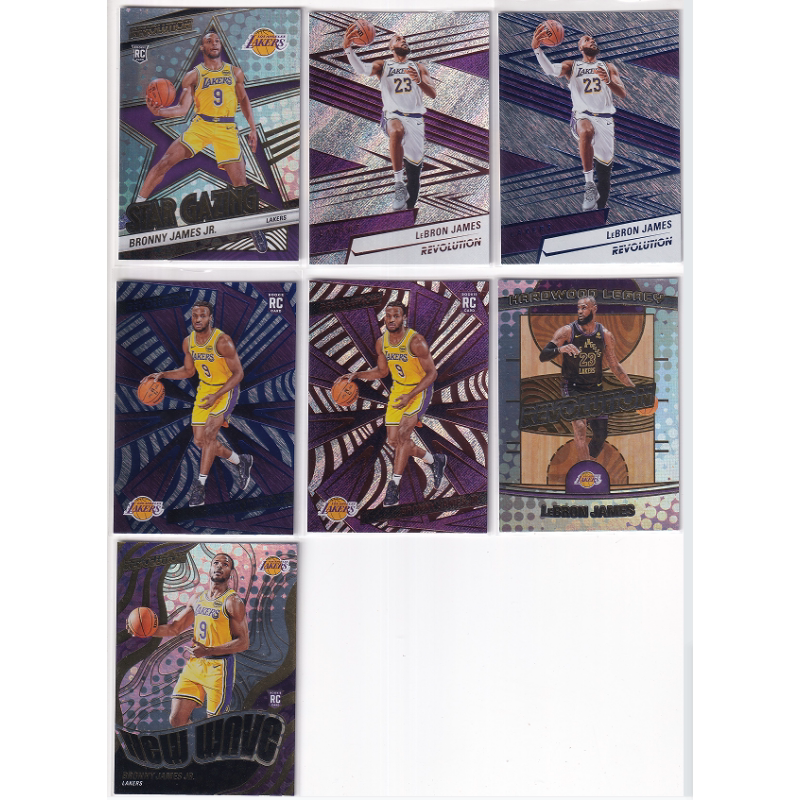 Nba Star Card Lebron James Refraction Brownie Rc Lakers 2024 Topps