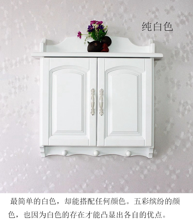 Rắn gỗ hộp mét hộp tắc tường treo tường tắc hộp lưu trữ hộp bộ định tuyến hộp trang trí - Cái hộp thùng gỗ thông