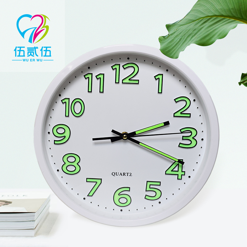 525 Psychology consultation room mute mechanism hanging clock case consultation room Multiple optional hanging bell fashion clear and refreshing decoration