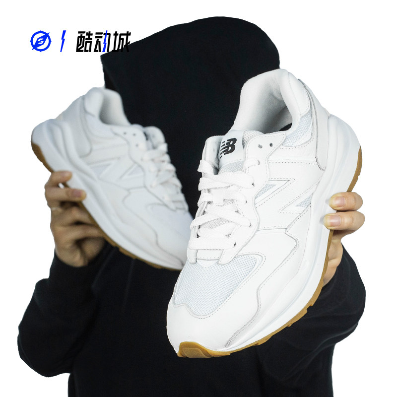 Compass NEW BALANCE NB5740 Yuanzu Gray Retro Daddy Shoes Casual Running Shoes M5740CA