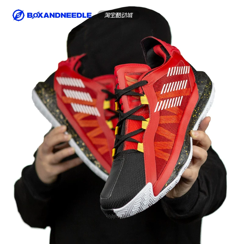 Перевод: руководство по движению иглы adidas dame 6 Лиллард 6-е поколение мужские низкие кеды со встроенной амортизацией для баскетбола FW9024