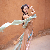 The Indus Last Night -- Spring Summer Qianzhen silk thin section 100 hitch improvement Ming-made Han Elements Multi-color Beaty China Wind Long Shirt