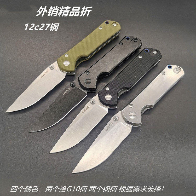 新版三刃LAND木9系9103原912户外折叠刀:随身携带的多功能神器!🌟-其他户外刀具-淘宝百科网