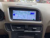 The old model Audi A4L Q5 Android big screen navigation system all-in-one