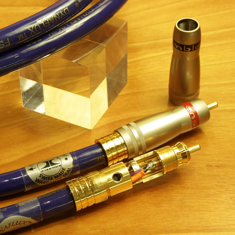 Swiss Ruibao Ensemble DYNAFLUX FSF RCA/XLR balanced signal cable