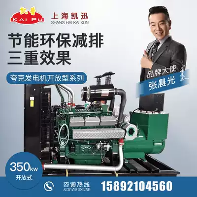 350kw Shanghai Kaipu KP425 diesel generator set Automatic hotel shopping mall Hospital spare building quark