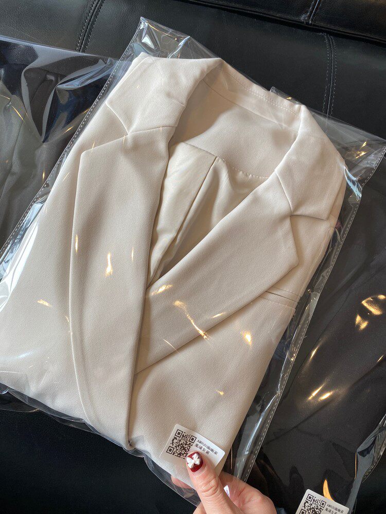 AMR U U HIGH ORDER SUIT BRING YOUR OWN GAS FIELD ~ HIGH END 100 HITCH SLIM AND SHORT COAT WOMAN BLOUSE 2022 SPRING NEW