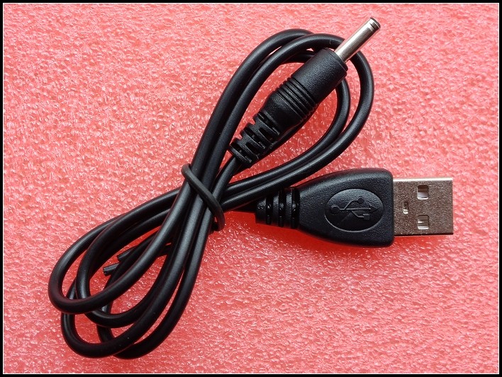 Small Speaker Charging Wire Plugging Speaker TABLET Power Cord DC 3 5mm Long 70CM