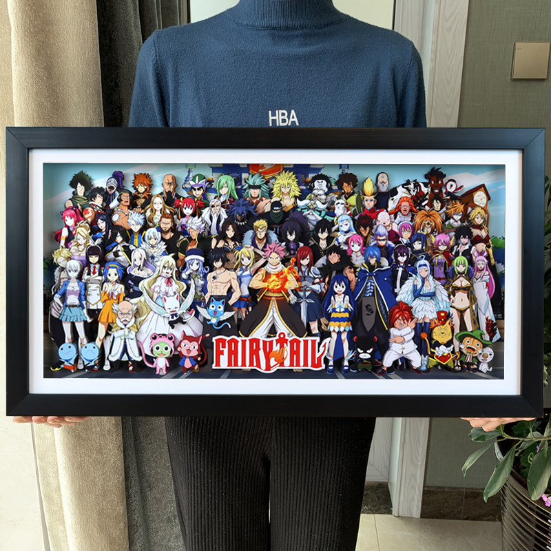 妖精的尾巴立体画全家福！为本命付全款！_动漫水杯_淘宝游戏网