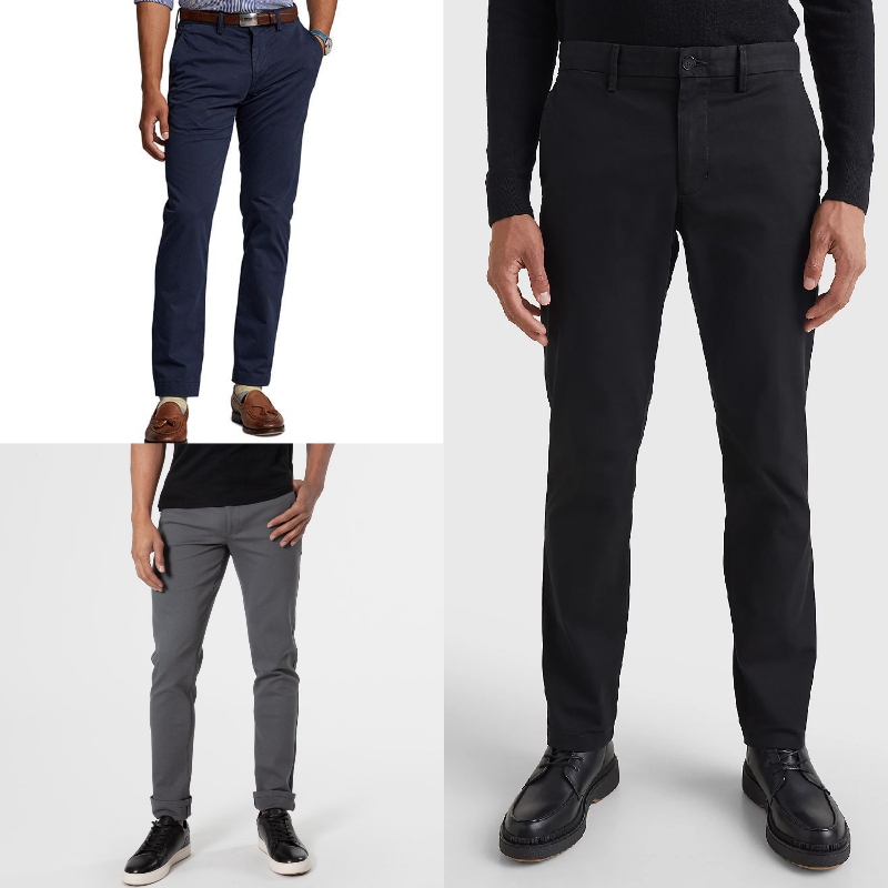 [In-Stock for Immediate Delivery in China] Tommy Hilfiger Genuine Men's Slim Version Versatile Casual Trousers