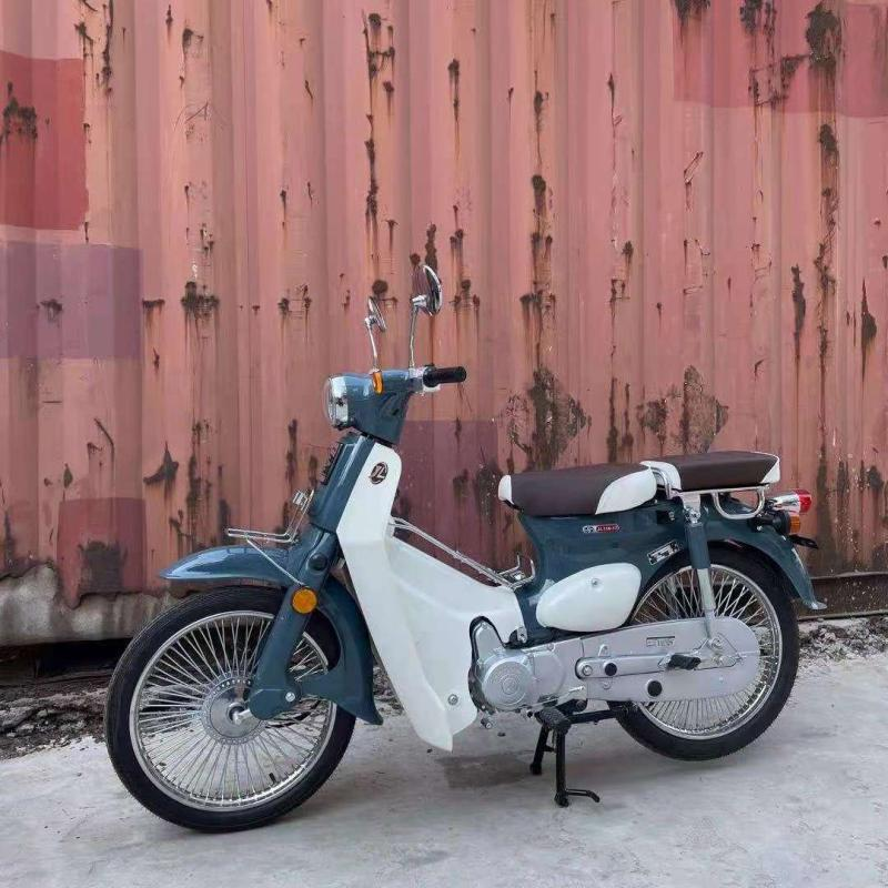 2025年製、重慶嘉陵COCO Cub Pro純正オートバイ、二輪燃料駆動アンダーボーン型オートバイ、登録可能。