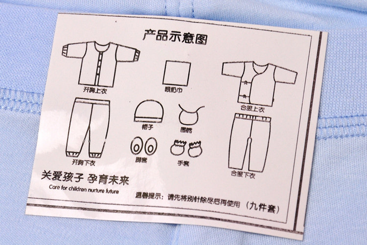 Coffret cadeau pour bébé - Vêtements + Fournitures - Ref 1952017 Image 11