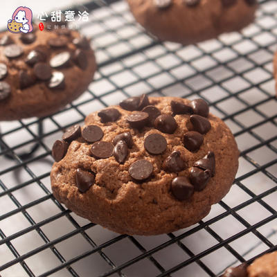 Pure fat cocoa chocolate bean soft cookies, AGAR butter, handcrafted, freshly made, additive-free, short-shelf-life snack
