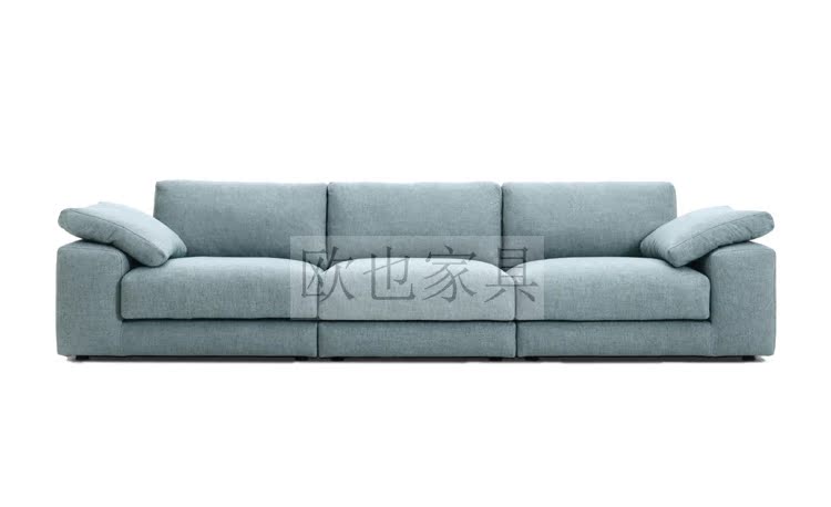 Bắc Âu xuống vải sofa biệt thự phòng khách kết hợp mô hình phòng hiện đại tối giản sáng tạo thời trang thiết kế nội thất ghế sofa phòng khách