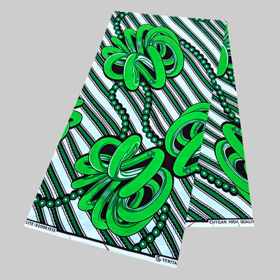 Fashionable African Wax Fabric, double-sided printed one-yard wax fabric, DIY fabric headscarf
