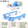 Baby Walker Đa năng Rollover Cô gái Nam Bé 6 / 7-18 tháng Trẻ em Tay đẩy có thể gập lại xe tập đi xuất khẩu