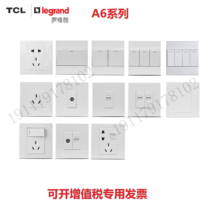 TCL Rogange switch socket A6 series open two-open single-control double control five-hole switch socket suit