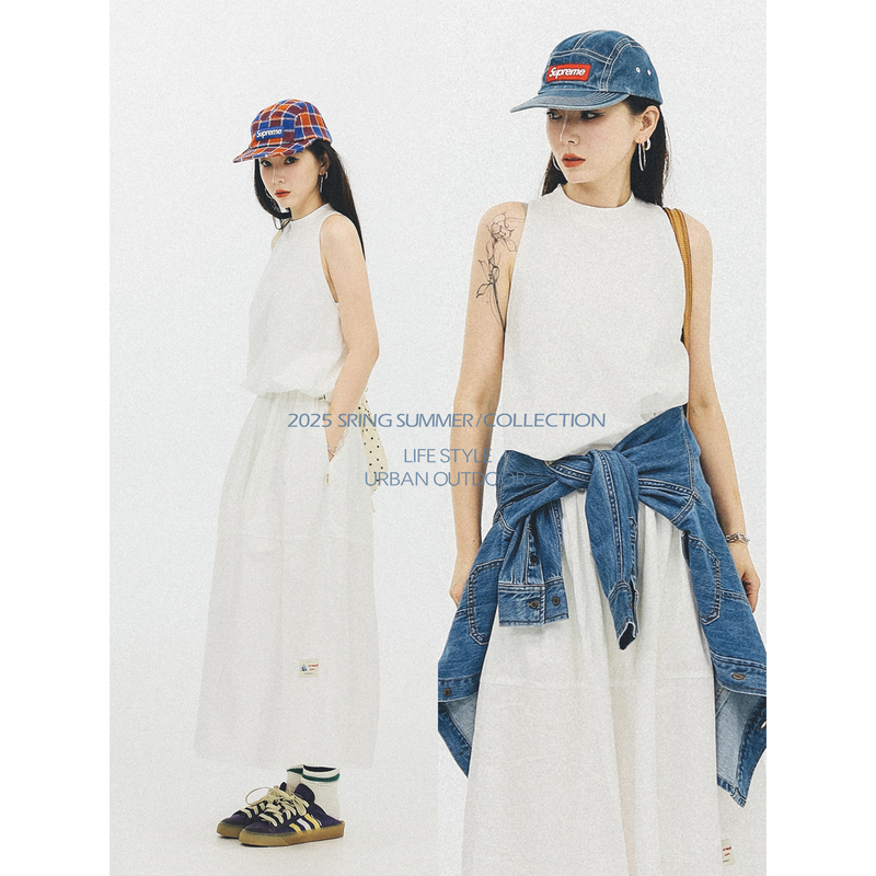 Ootweek | Fashionable Elf | Mountain-Style Outdoor Sorona ® Teflon Three-Proof Sleeveless Vest Summer Mjw01
