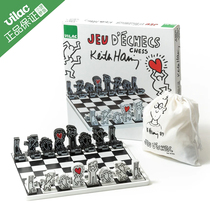 Подлинный французский Vilac Case Halin Chess Chess Early-научили игры Головоломка игрушек детский подарок приливы