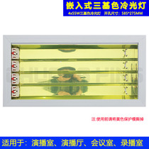 4 * 55W embedded three primary colours Spotlight Three Primary Colors Conference Light Video Conference Room Light Recording Studio Lights