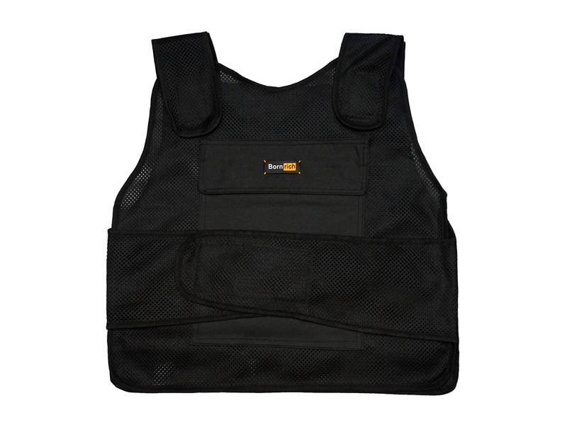 Spot BORN RICH ra đời phong phú chức năng vest lưới lưới Vest mùa hè phong cách mới - Dệt kim Vest áo len kiểu hàn quốc