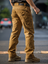 2024 New P40 Tactical Pants Mens Outdoor Multi-Pocket Cycling Wear-Resistant Casual Pants Elastic Waterproof American Overalls