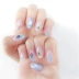 Nail hai đầu bọt biển sơn tinh thể que smudge bút Giáo viên đề nghị màu sắc đỏ mặt công cụ gradient in - Công cụ Nail